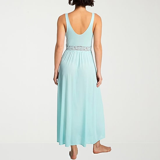 Exquisite Form Womens Sleeveless V Neck Nightgown