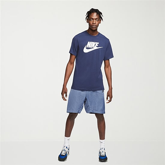 Nike Mens Crew Neck Short Sleeve Regular Fit Graphic T-Shirt