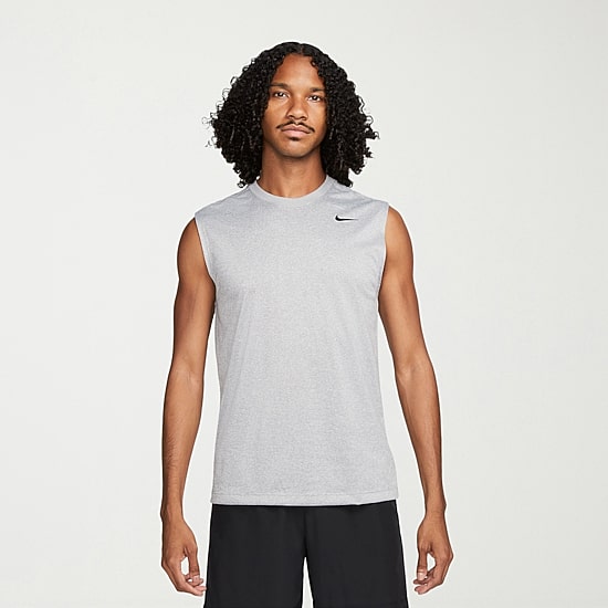 Nike Mens Crew Neck Sleeveless Muscle T-Shirt