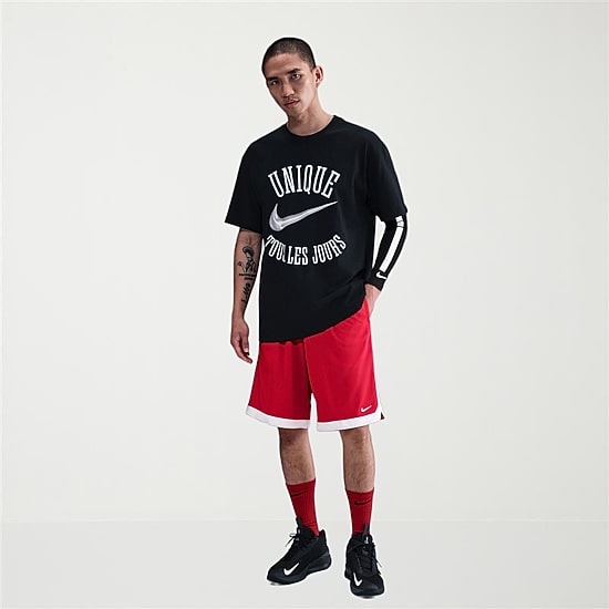 Nike Mens Mid Rise 11" Basketball Short