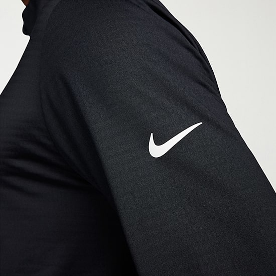 Nike Mens Mock Neck Long Sleeve Active Quarter-Zip Pullover