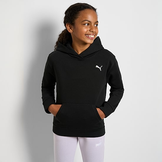 PUMA Big Kid Girls Long Sleeve Fleece Active Hoodie