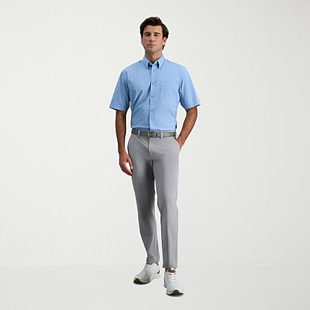 van heusen flex 3 slim fit dress pant Van Heusen Men's Flex Stretch Flat Front Slim Dress Pants - Black