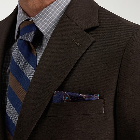 Haggar JMH Tailored Prominent Twill Mens Modern Fit Suit Jacket