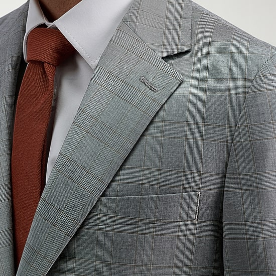 Haggar JMH Tailored Mens Modern Fit Plaid Suit Jacket