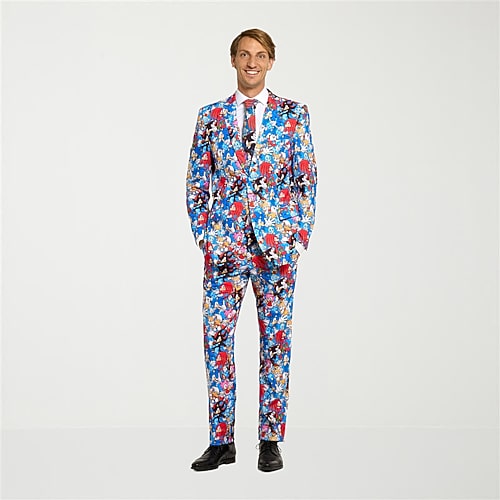 Opposuits Sonic The Hedgehog Mens 3-pc. Suit Set In Multiple Colors