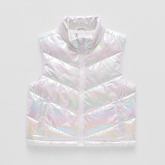 Xersion Little & Big Kid Girls Heavyweight Puffer Vest