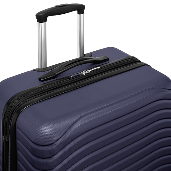Total Travelware Everest 24 Inch Hardside Checked Spinner Luggage