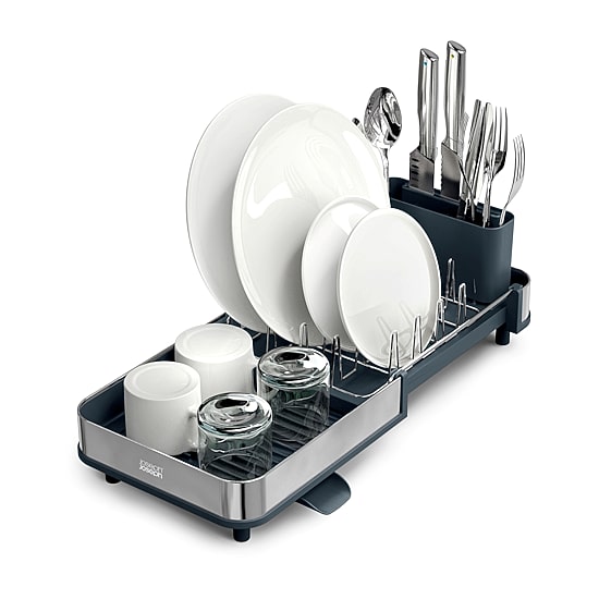 Joseph Joseph Slim Steel Compact Expandable Dish Rack