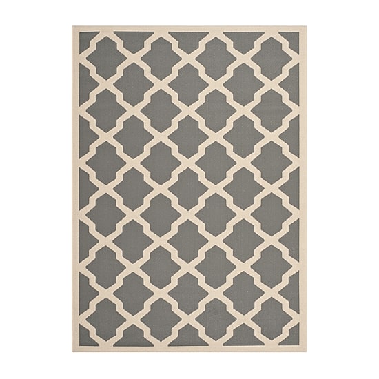 Safavieh Courtyard Collection Bailey Geometric Indoor/Outdoor Area Rug