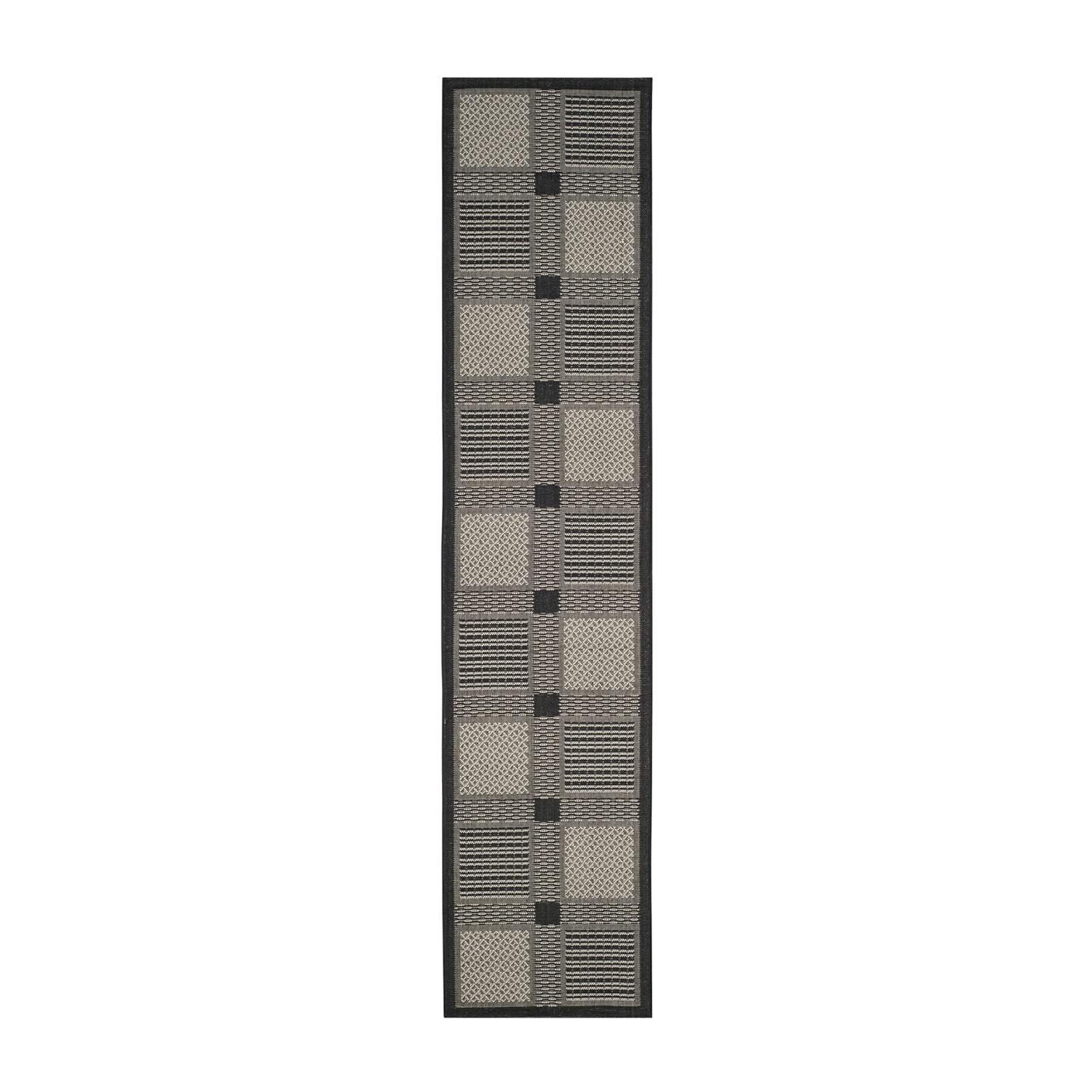 Safavieh Courtyard Collection Bronagh Geometric Indoor/Outdoor Runner Rug