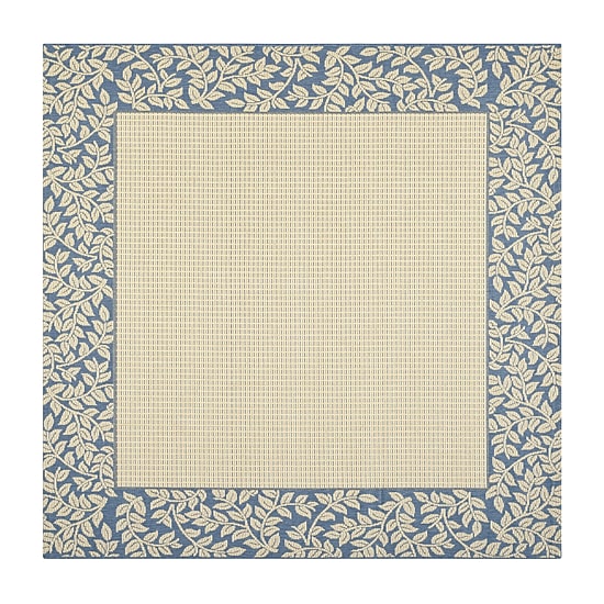 Safavieh Courtyard Collection Chad Oriental Indoor/Outdoor Square Area Rug