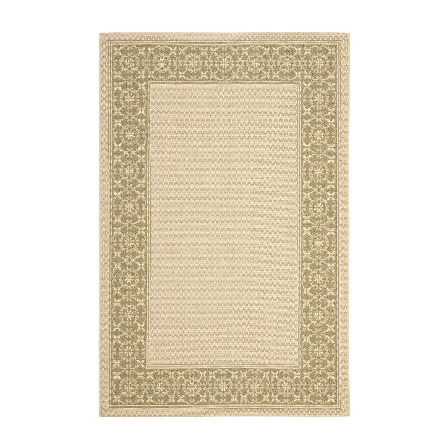 Safavieh Courtyard Collection Chao Floral Indoor/Outdoor Area Rug