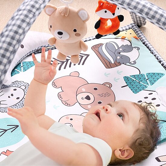 The Peanutshell Woodland Baby Activity Center