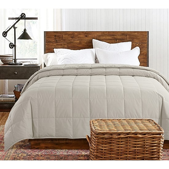 St. James Home Cozy Down Alternative Reversible Blanket