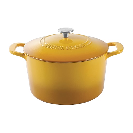 Martha Stewart Cast Iron 7-qt. Dutch Oven