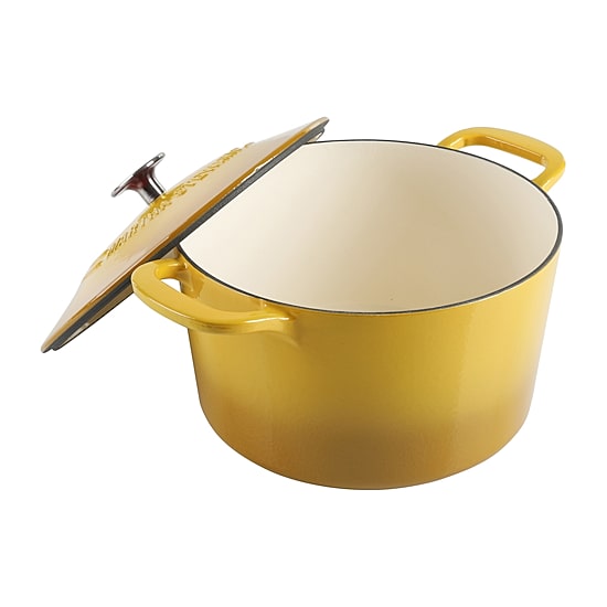 Martha Stewart Cast Iron 7-qt. Dutch Oven