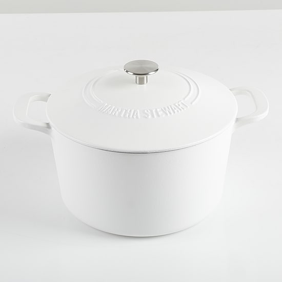 Martha Stewart Cast Iron 7-qt. Dutch Oven