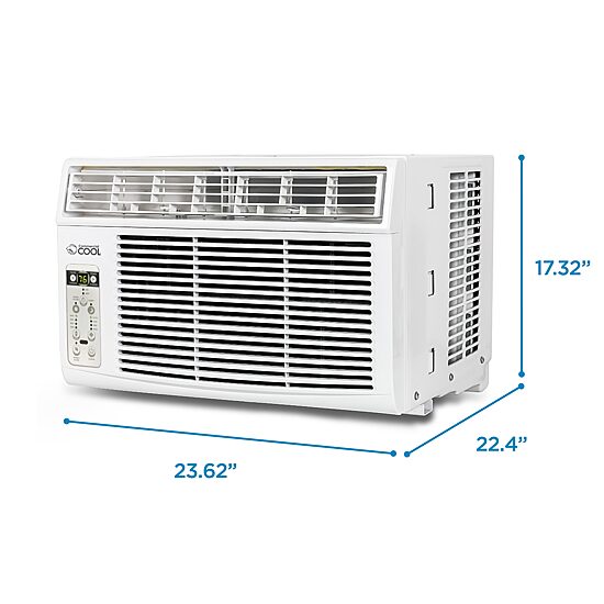 Commercial Cool Window AC 10,000 BTU with Remote Control & Electronic Controls up to 450 Sq. Ft.