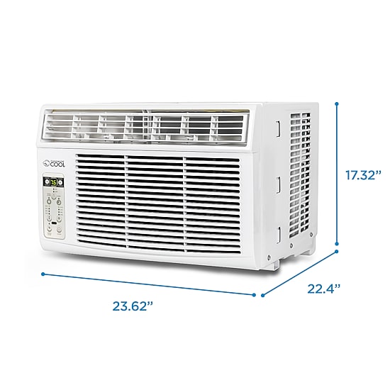 Commercial Cool Window AC 12,000 BTU with Remote Control & Electronic Controls up to 550 Sq. Ft.