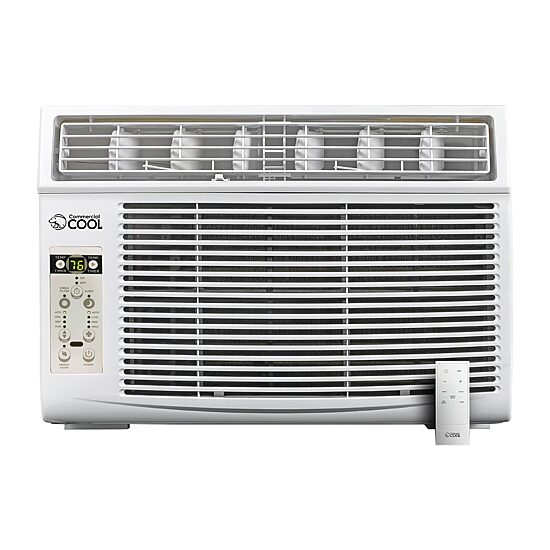 Commercial Cool Window AC 12,000 BTU with Remote Control & Electronic Controls up to 550 Sq. Ft.