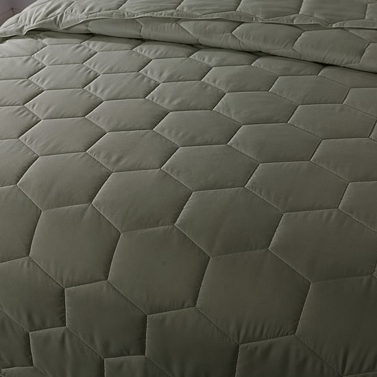 St. James Home Honeycomb Stitch Down Alternative Blanket