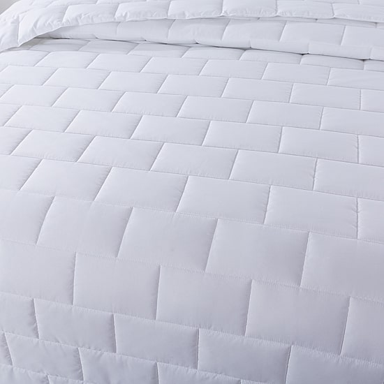 St. James Home White Goose Nano Down And Feather Blanket