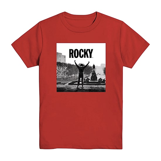 Rocky Little & Big Kid Boys Crew Neck Short Sleeve Regular Fit Graphic T-Shirt