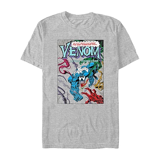 Mens Short Sleeve Venom Graphic T-Shirt