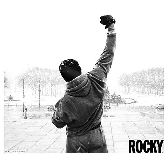 Mens Short Sleeve Rocky Graphic T-Shirt
