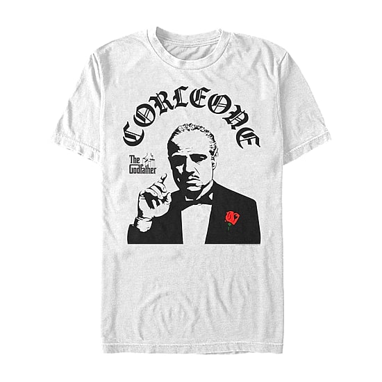 Mens Short Sleeve The Godfather Graphic T-Shirt