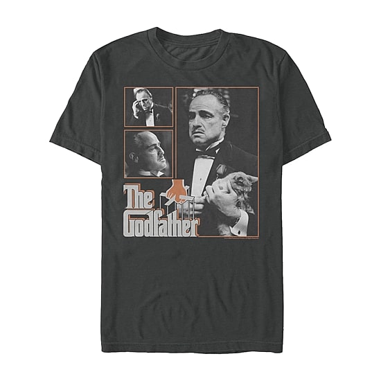 Mens Short Sleeve The Godfather Graphic T-Shirt