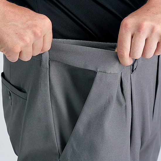Haggar Cool Right Performance Flex Mens Classic Fit Big and Tall Pleated Pant