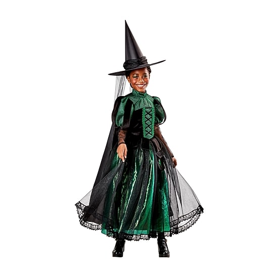 Little & Big Kid Girls Witch Deluxe The Wizard of Oz Wicked 3-pc. Costume Set