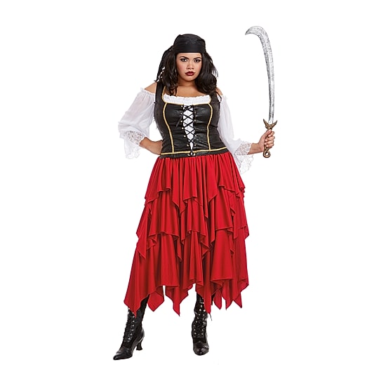 Womens Plus Ships Ahoy Costume