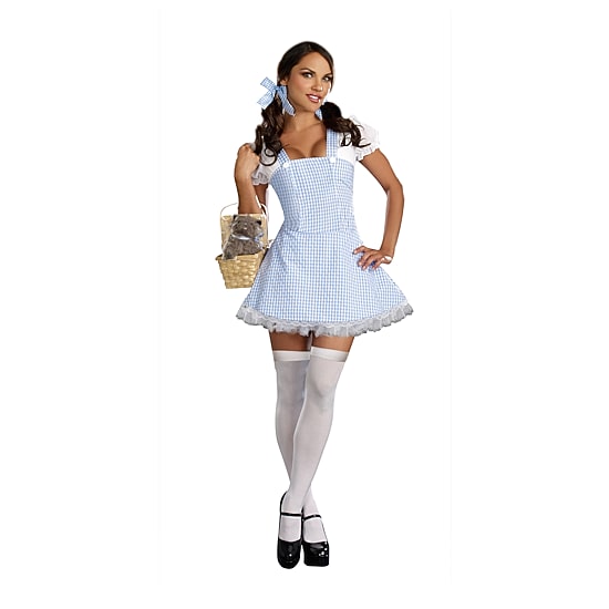 Womens Gingham Dress Costume