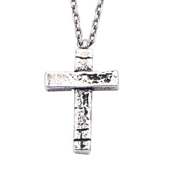 Mens Stainless Steel 24 Inch Pendant Necklace