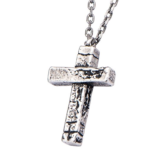 Mens Stainless Steel 24 Inch Pendant Necklace
