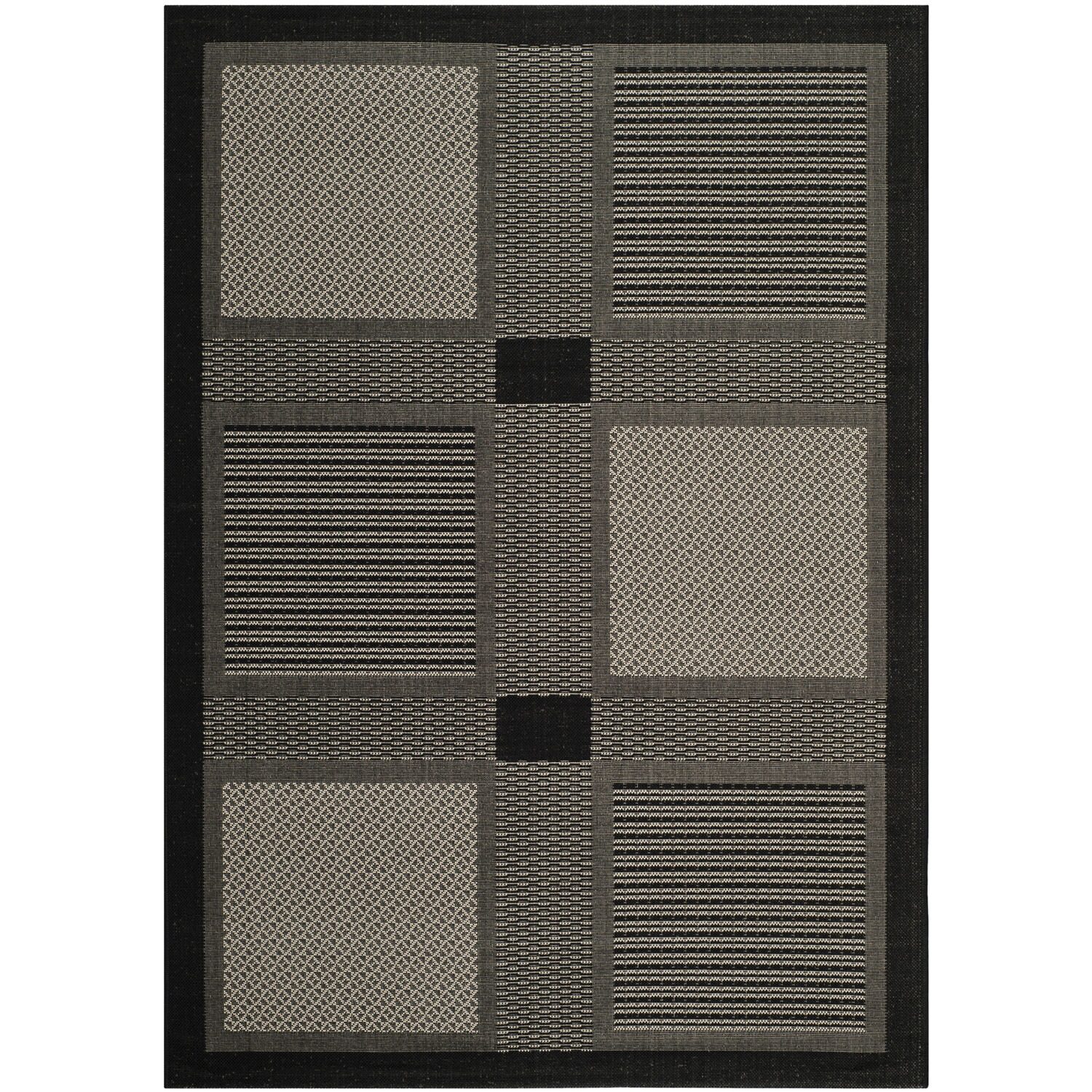 Safavieh Courtyard Collection Bronagh Geometric Indoor/Outdoor Area Rug