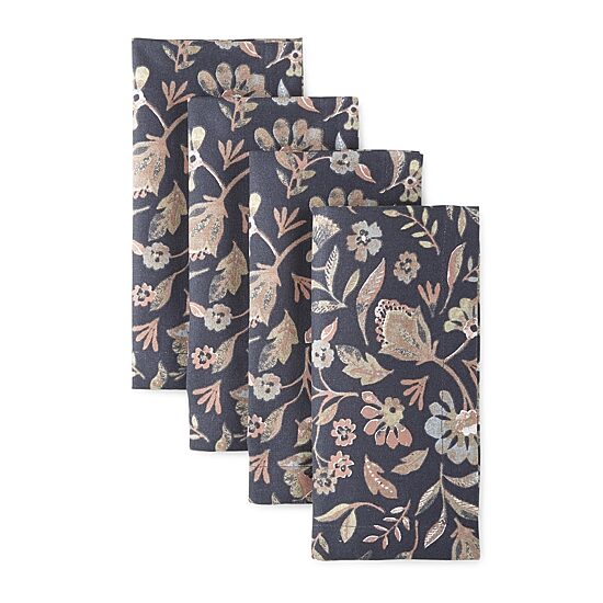 Linden Street Madison Flower 4-pc. Napkins