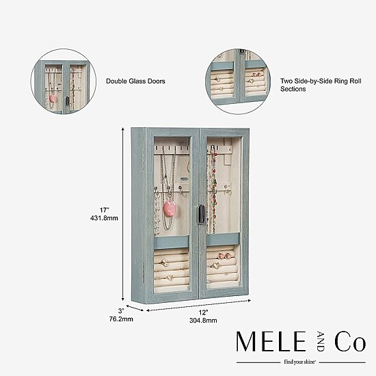 Mele And Co Leia Jewelry Box