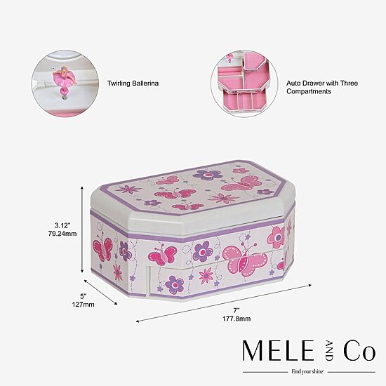Mele And Co Kelsey Jewelry Box