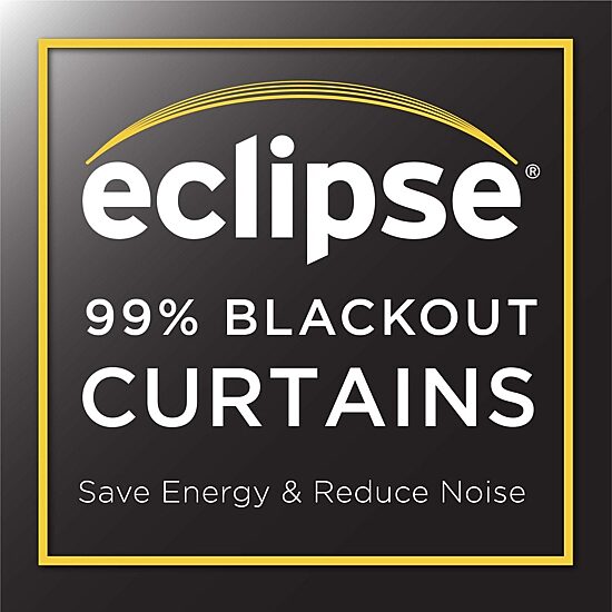 Eclipse Naya Rod Pocket Energy Saving Blackout Single Curtain Panel