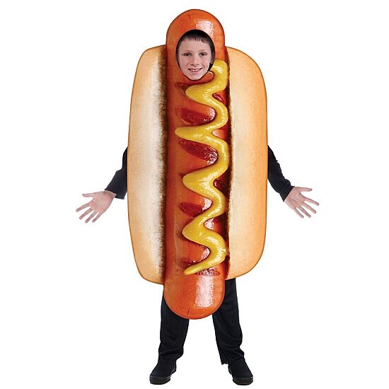 Toddler Unisex Sublimation Hot Dog Costume