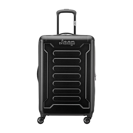 Jeep 24 Inch Hardside Expandable Checked Spinner Luggage