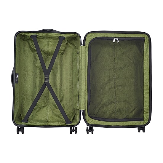 Jeep 24 Inch Hardside Expandable Checked Spinner Luggage