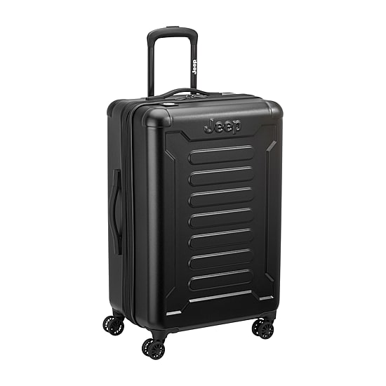 Jeep 24 Inch Hardside Expandable Checked Spinner Luggage