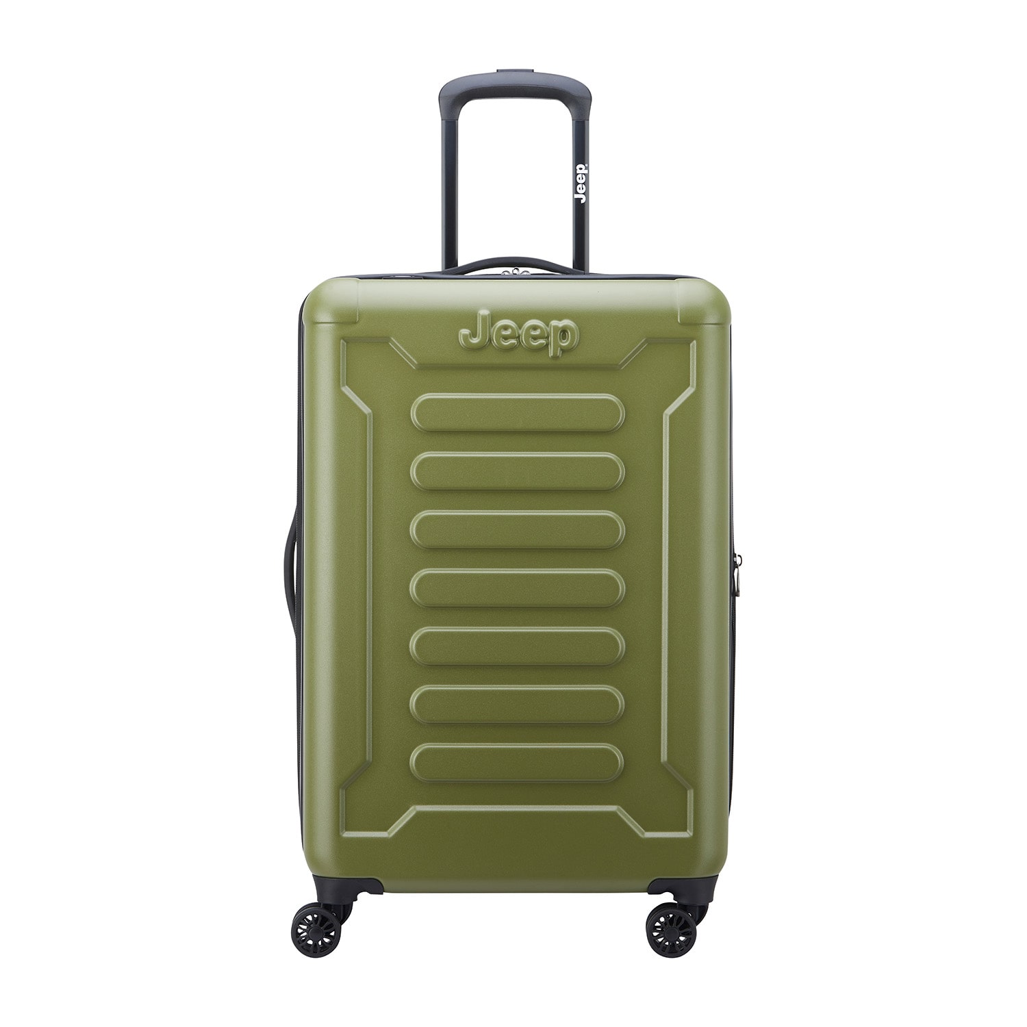 Jeep 24 Inch Hardside Expandable Checked Spinner Luggage