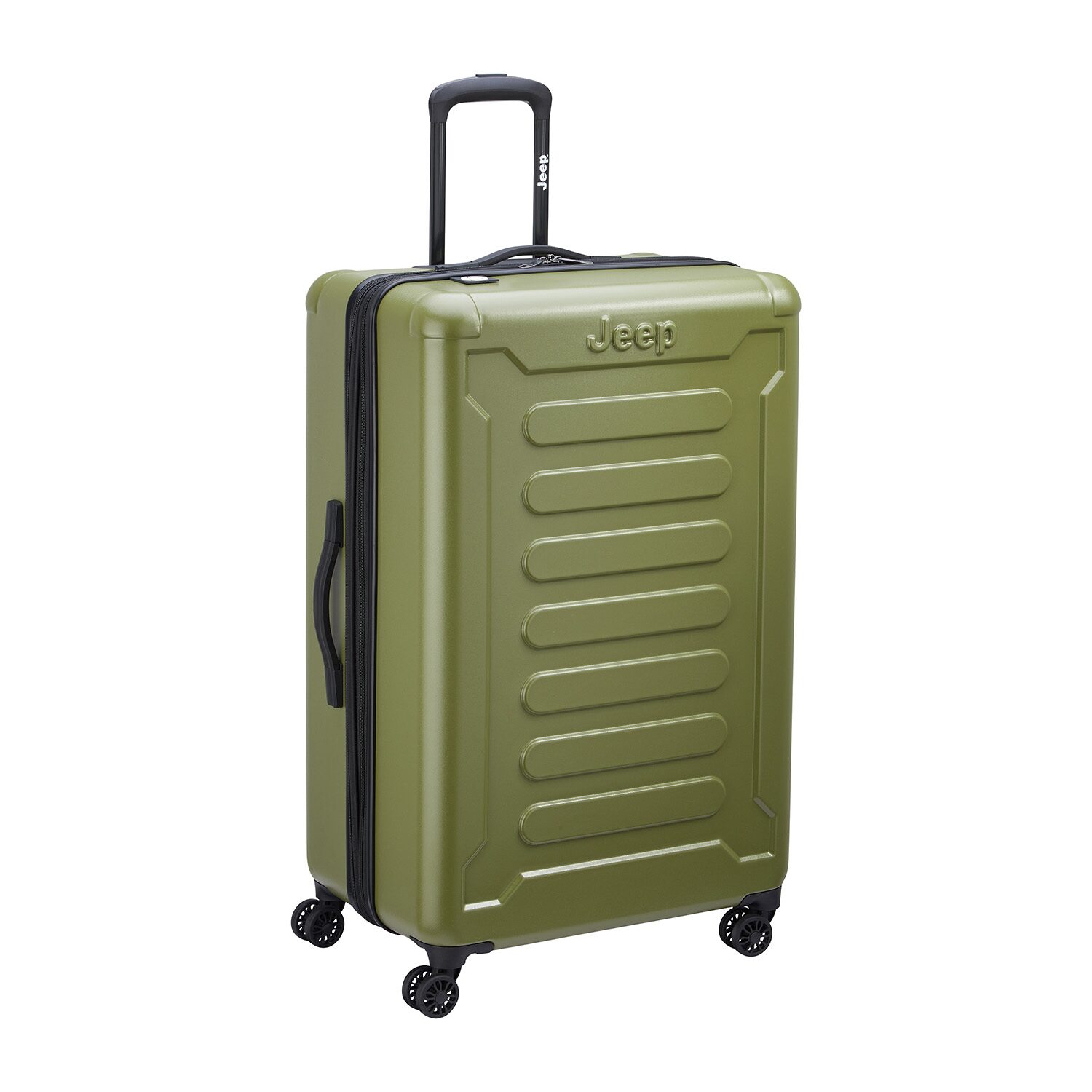 Jeep 28 Inch Hardside Expandable Checked Spinner Luggage