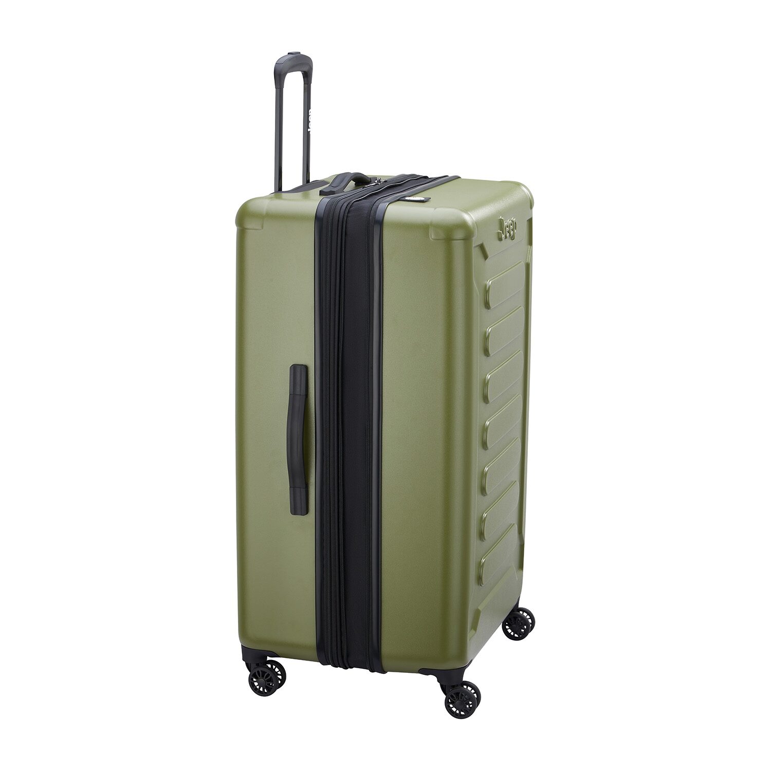 Jeep 28 Inch Hardside Expandable Checked Spinner Luggage